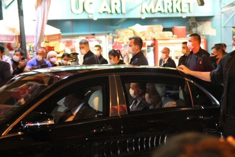 Cumhurbaşkanı Erdoğan babaocağı Güneysu’da
