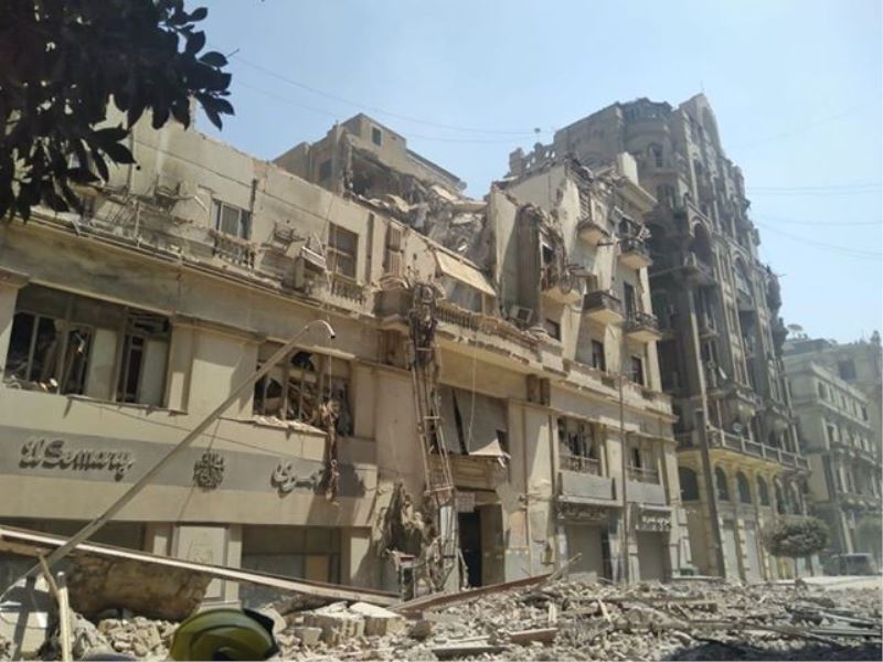Mısır’da bina çöktü: En az 4 yaralı
