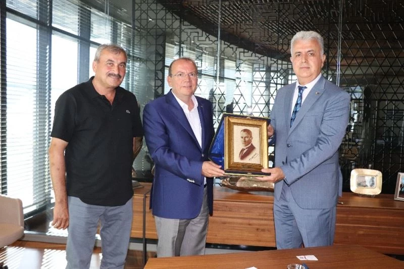 Şereflikoçhisar Ticaret Odası’ndan, Matlı’ya ziyaret
