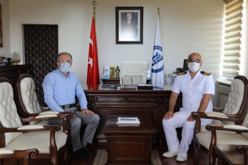 Garnizon Komutan Çalışkan’dan Rektör Uzun’a veda ziyareti
