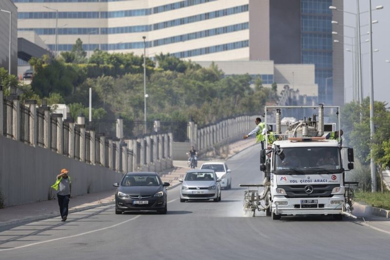 Mersin’de 162 bin 648 metre yıl çizgisi çekildi
