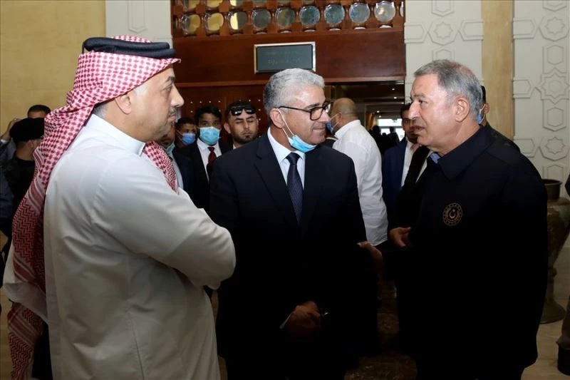 Trablus’ta Türkiye, Libya ve Katar’dan heyetlerarası görüşme
