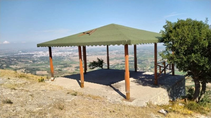 Hainler yüzlerce metre yükseklikte bile vandallıkta sınır tanımıyor
