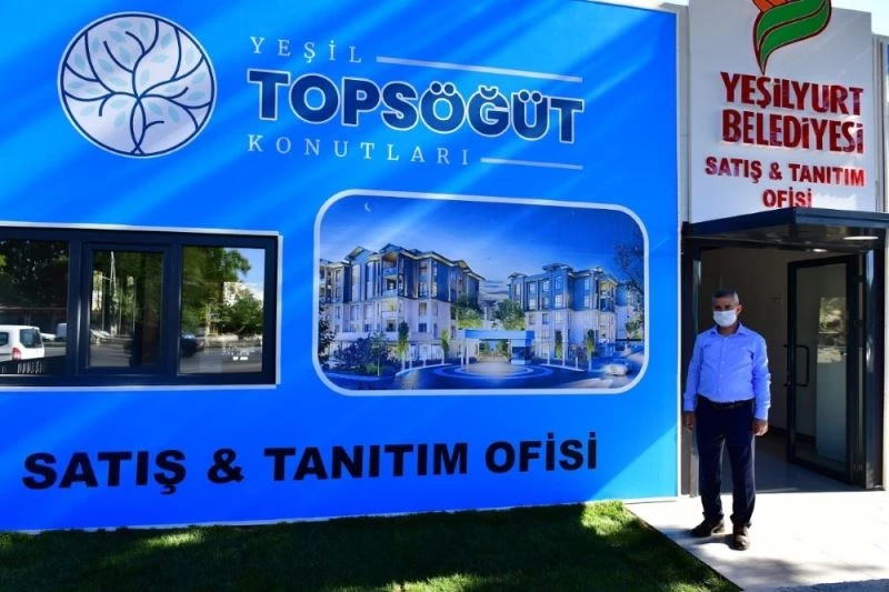 Yeşilyurt Belediyesi’nden Yeşil Topsöğüt konutları
