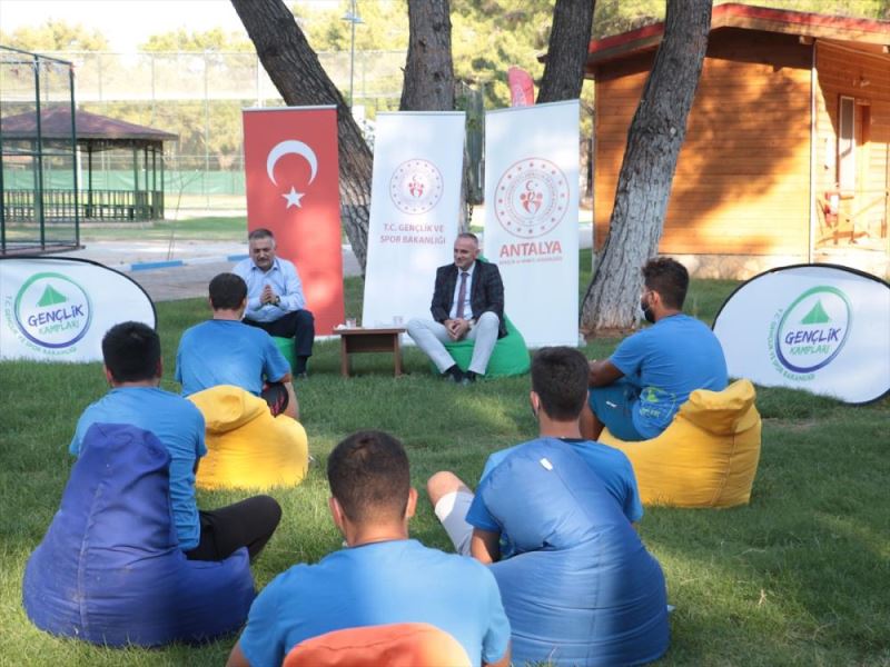 Antalya Valisi Yazıcı, Alaaddin Keykubat Kampı