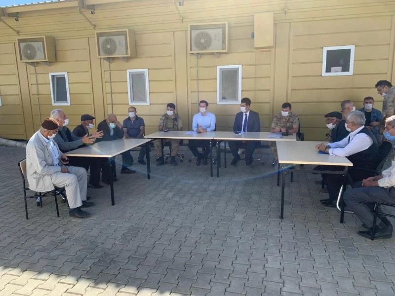 Uzlaşma Komisyonu arazi anlaşmazlığını çözüme kavuşturmak için tarafları dinledi
