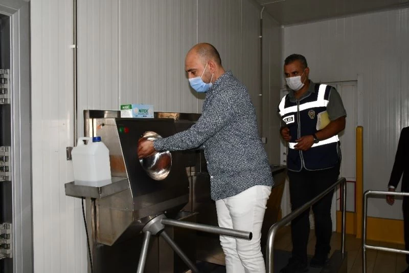 Başkan Bağlamış’tan pandemi denetimi
