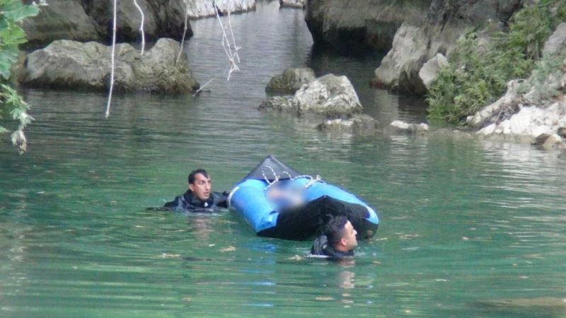 Yüzmek için kanyona giren genç hayatını kaybetti
