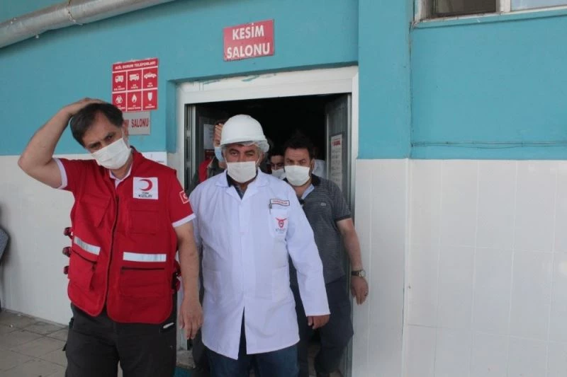 Türk Kızılay Genel Müdürü Altan Ağrı’da
