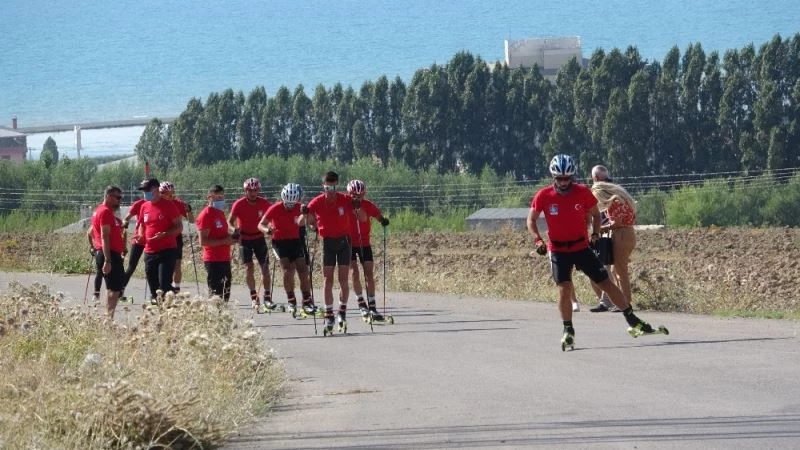 Biathlon Milli Takımı çalışmalarını Van’da sürdürüyor
