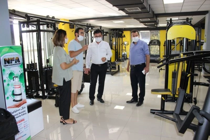 Spor salonlarına üst düzey denetim
