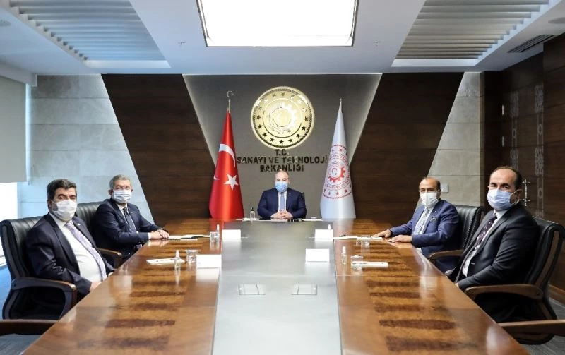 Van TSO heyeti bakanlarla görüştü
