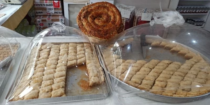Coğrafi tescil alan beyaz baklava ve cevizli kömece yoğun ilgi
