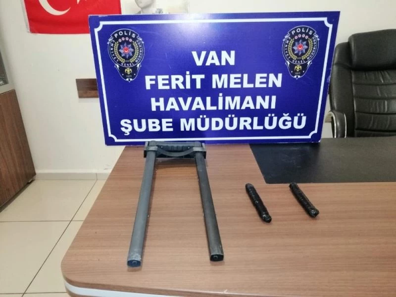 Valizin içerisine sakladığı 189 gram Afyon Sakızı ile yakalandı
