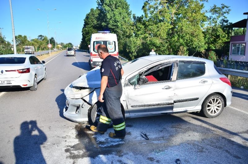 Samsun’da patoz kazası: 1 yaralı
