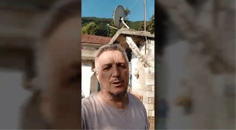 Sel ve heyelan nedeniyle yaşadığı çaresizliği böyle anlattı
