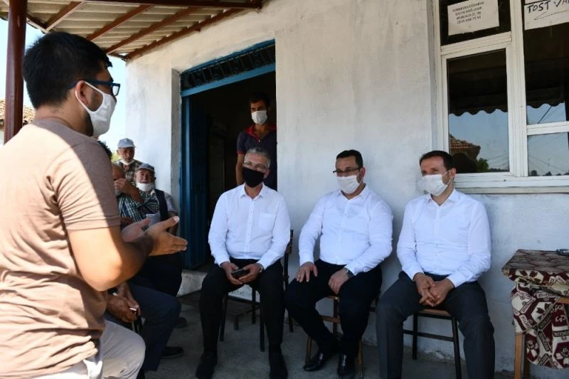 Genç başkan ve vekil, dokunmadık gönül bırakmadı
