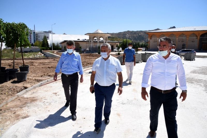 Paşa Camii’nde rekreasyon çalışmaları devam ediyor
