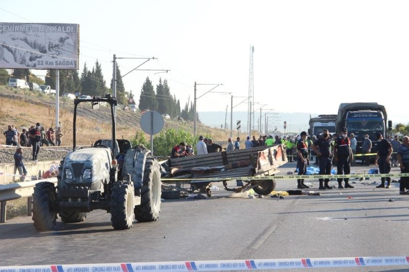 3 kişinin öldüğü kazada şok gerçek, kaza yapan traktör değiştirilmiş
