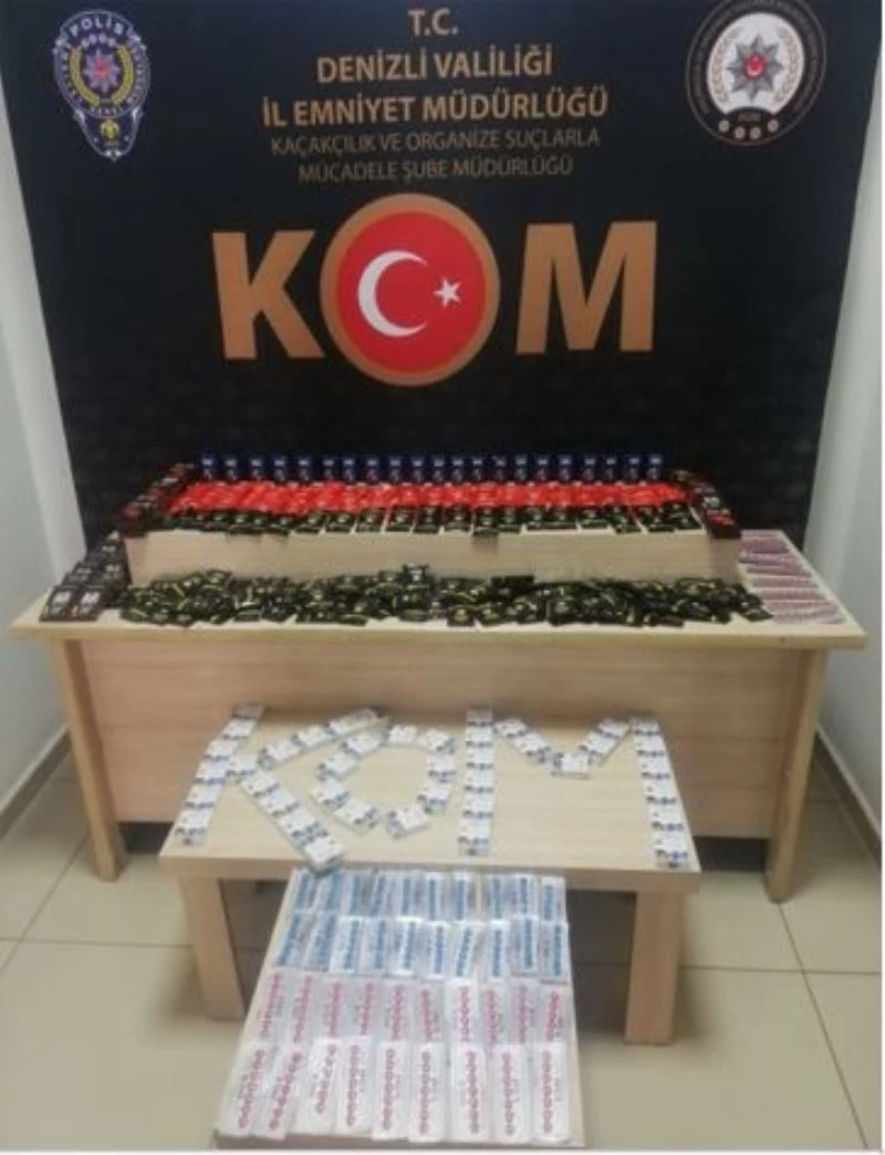 Cinsel ürün kaçakçıları Denizli’de enselendi
