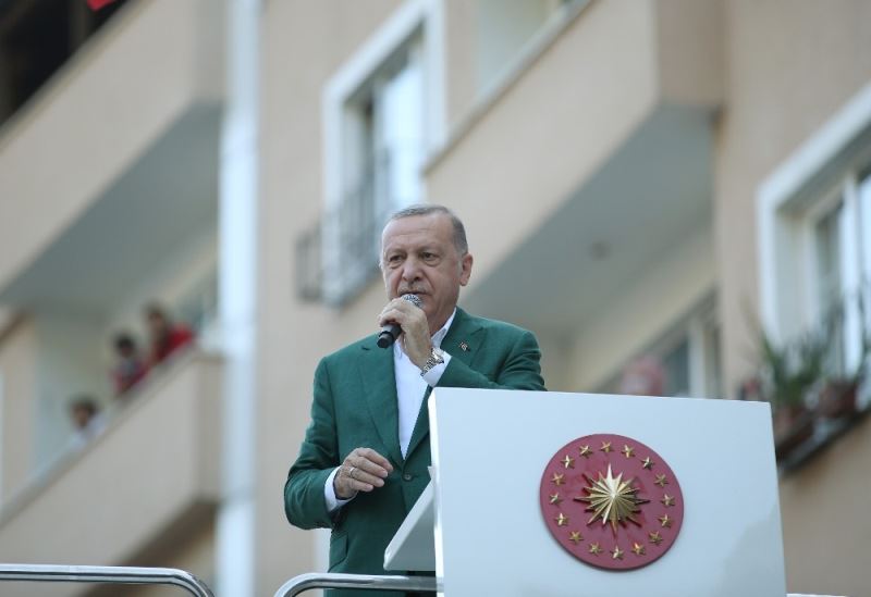 Cumhurbaşkanı Erdoğan: “Devlet felaketin ilk anından itibaren tüm kurumları ve imkanları ile vatandaşının yardımına koşmuştur”
