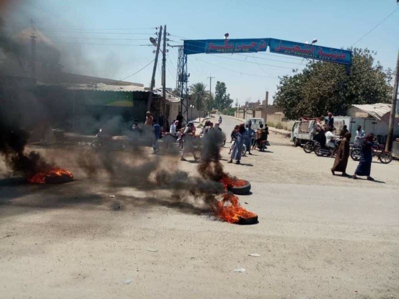 Suriye’de halk ile YPG/PKK’lı teröristler arasında çatışma: 9 yaralı
