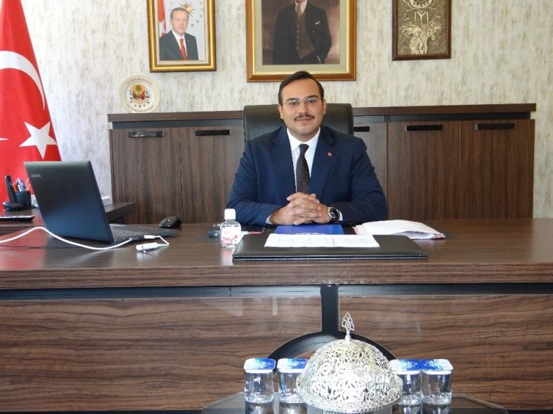 Kaymakamı Efecan Şahin görevine başladı
