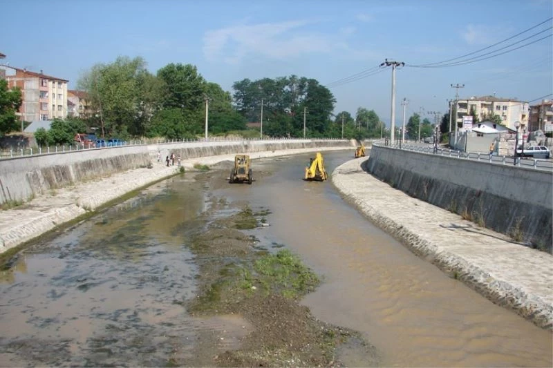 Asar Suyu’nda DSİ ve Belediye temizliğe başladı
