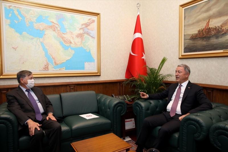 Bakan Akar ABD Ankara Büyükelçisi Satterfield’i kabul etti
