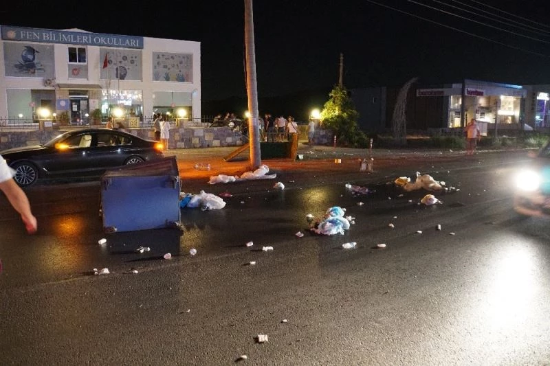 Ortalığı savaş alanına çevirdi, yaralıları otomobilde bırakıp kaçtı
