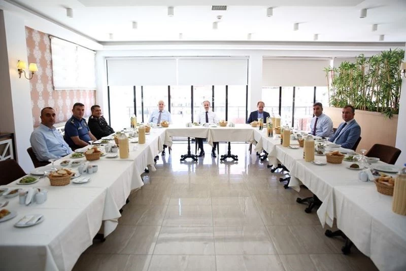 İl Jandarma Komutanı Albay Bilgiç için veda yemeği düzenlendi
