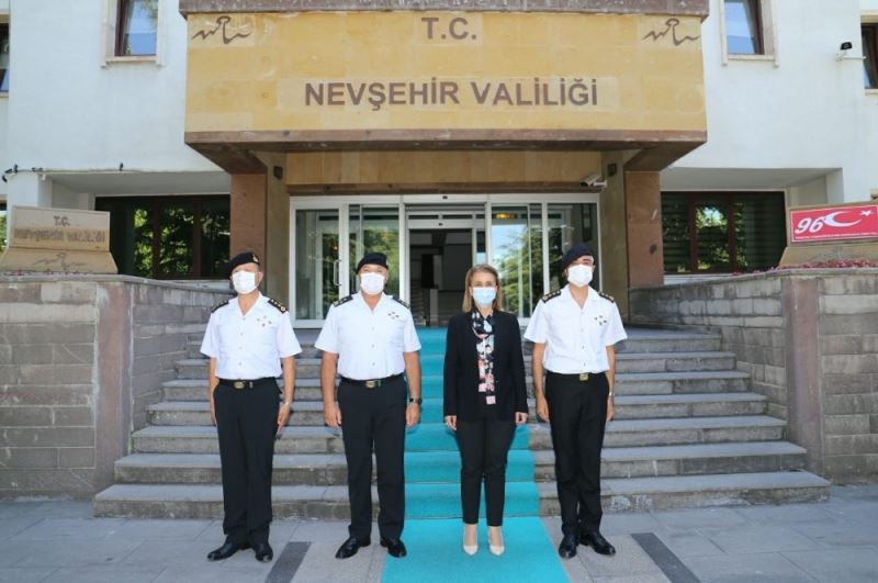 Jandarma Genel Komutan Yardımcısı Korgeneral Çitil, Vali Becel’i ziyaret etti
