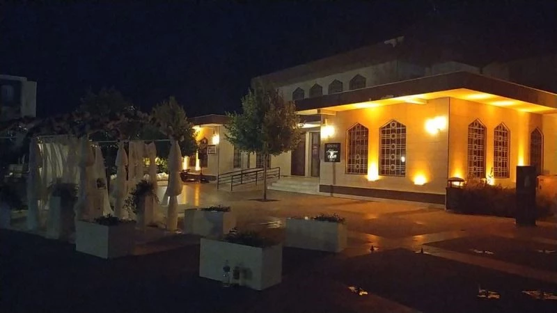 Cami avlusundaki düğünü jandarma sonlandırdı
