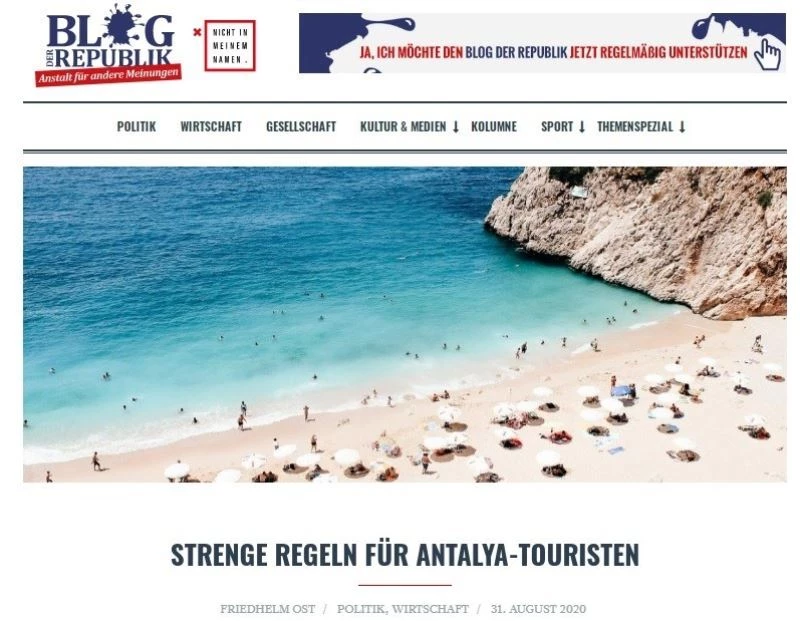 Alman siyasetçi ve gazeteci Friedhelm Ost’tan Türkiye’ye övgü
