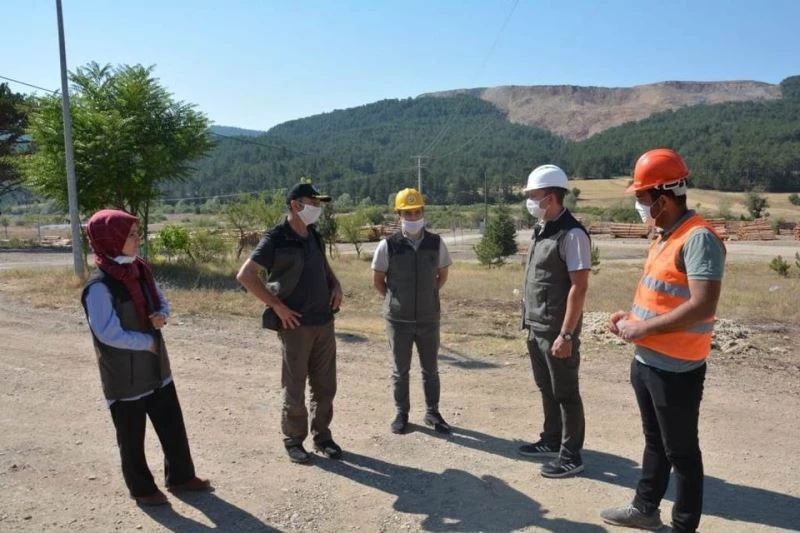 Altıntaş Oysu Orman Emvali Deposu’nda inceleme
