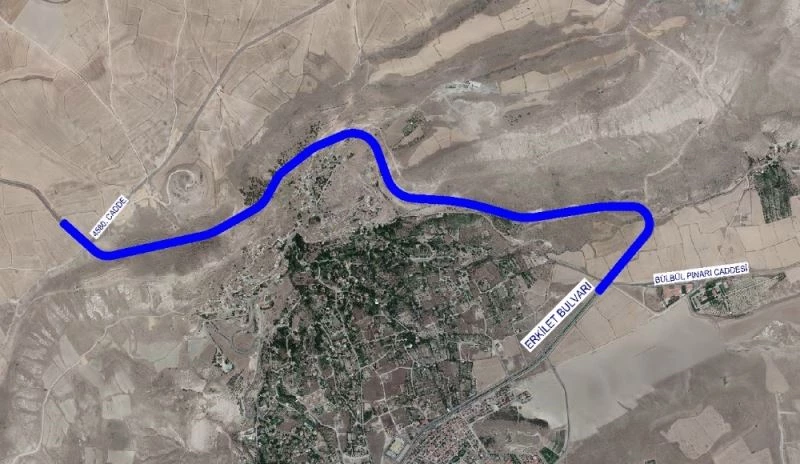 Büyükşehir’den Erkilet’te önemli yol çalışması
