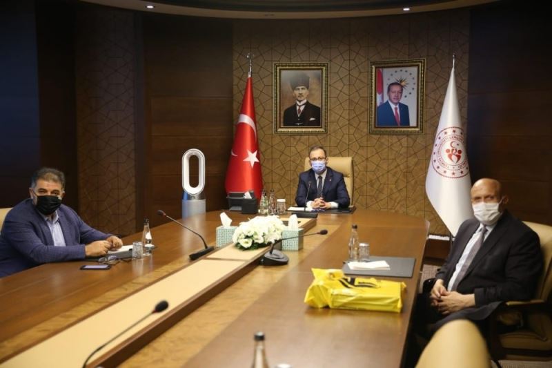 Milletvekili Battal ve Başkan Pekmezci’den Bakan Kasapoğlu’na ziyaret
