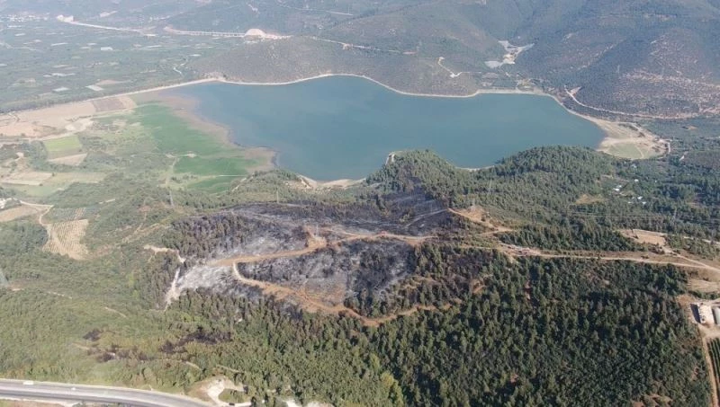 Yangının korkunç izleri gün ışıklarıyla ortaya çıktı
