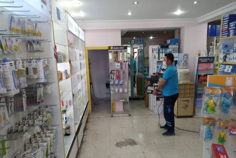 Pursaklar’da enfeksiyona karşı dezenfeksiyon
