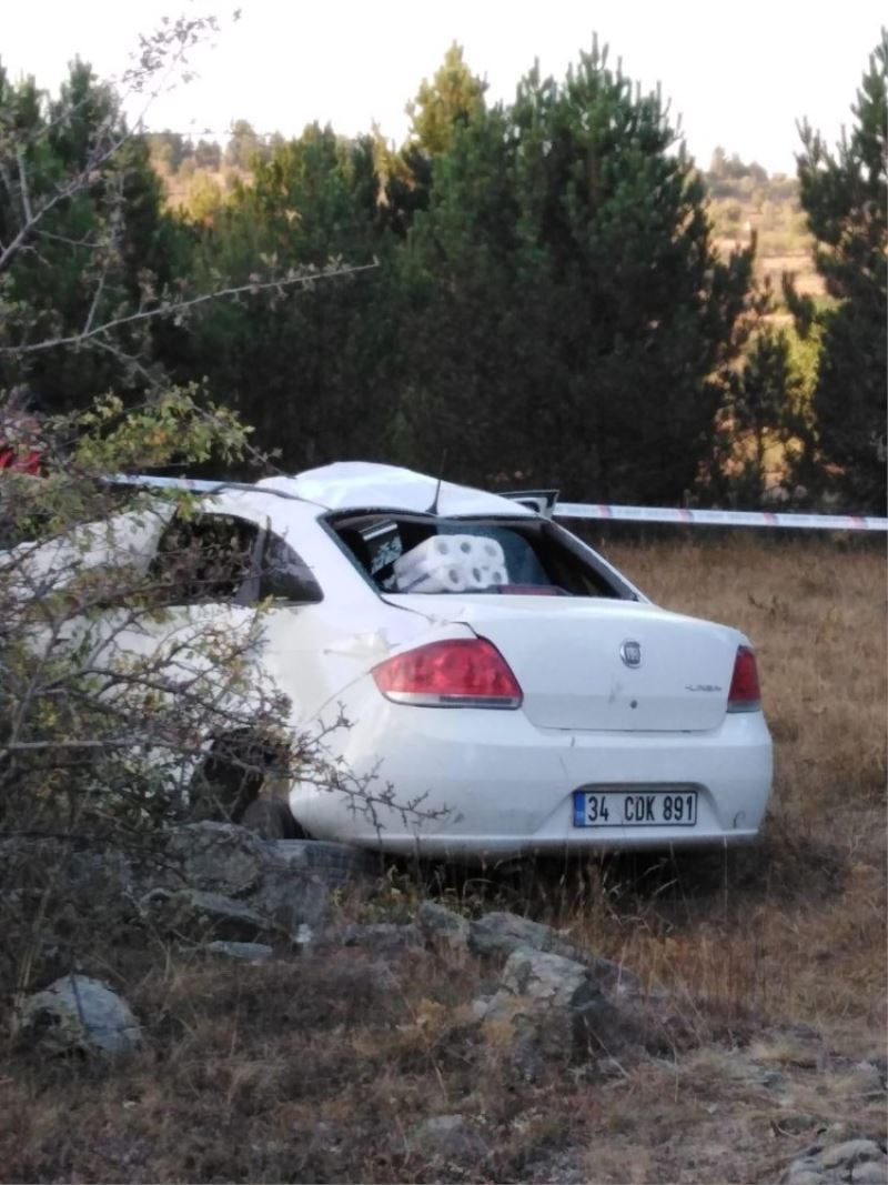 Kastamonu’da otomobil şarampolde takla attı: 1 ölü
