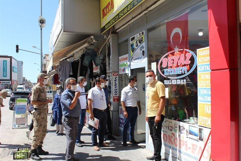 Düziçi’nde 30 kişiye 27 bin lira maske cezası

