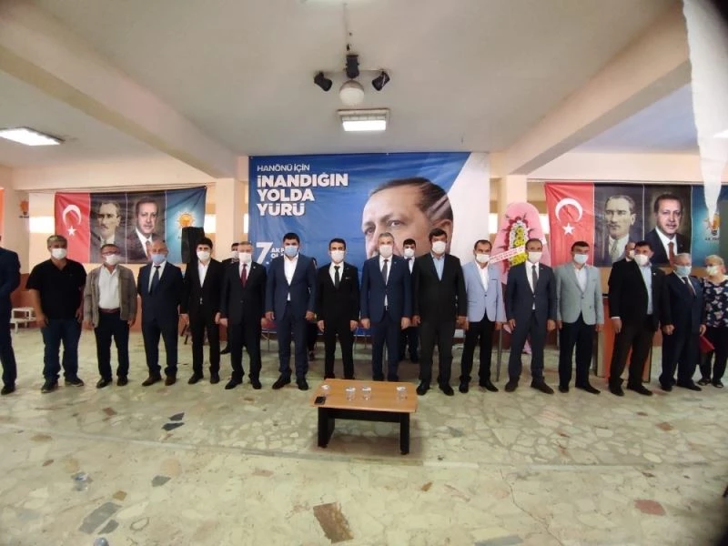 Hanönü AK Partide görev değişimi oldu
