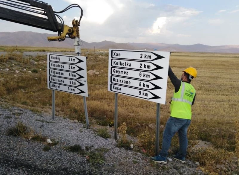 Van’da mahalle tabelaları yenileniyor
