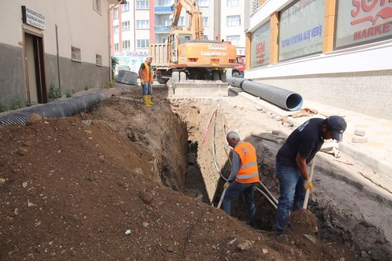 Sivas’ta asbest borular değiştiriliyor
