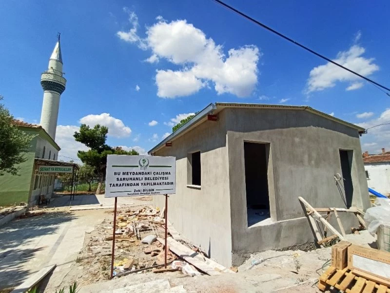 Saruhanlı Belediyesinden Çakmaklı Mahallesine yeni yatırımlar
