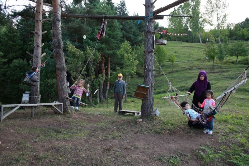 Artvin’deki Zekeriya Amca’ya Eyüpsultan’dan park sürprizi
