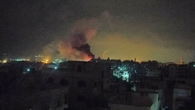 İsrail savaş uçakları Gazze’yi vurdu
