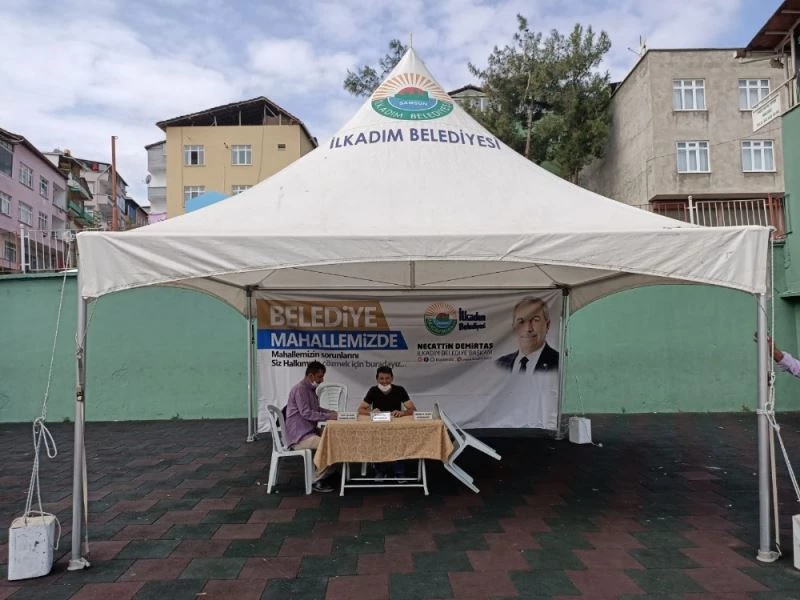 Belediye mahallemizde çadırı 17. mahallesinde
