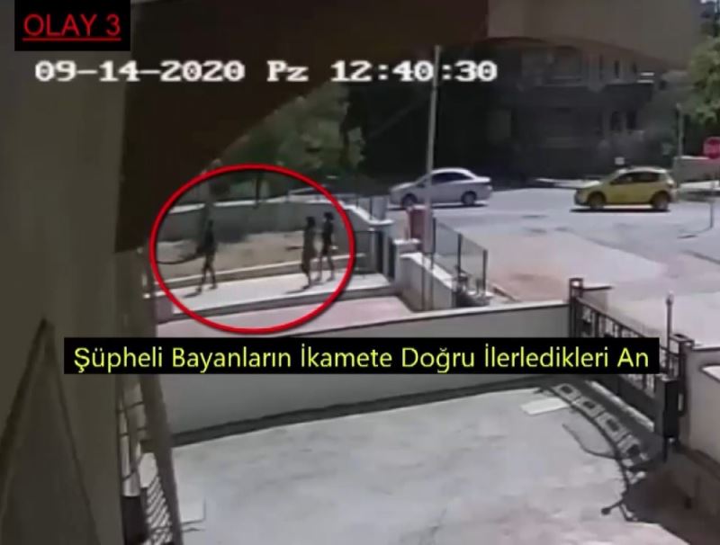 Para kasasını çalan hırsızlar önce kameralara, sonra polise yakalandı
