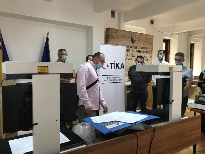 TİKA’nın desteği ile Bosna Hersek Devlet Arşivi dijitalleşiyor
